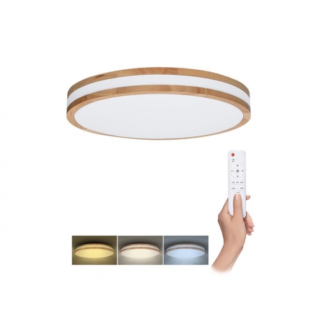 Svietidlo stropné SOLIGHT WO8007 Woody 48W