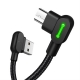 Kábel MCDODO CA-5280 USB /Micro USB 0,5m Black