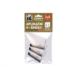 Aplikačné V-špičky pre lepidlá MAMUT GLUE DEBBEX 3ks