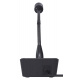 Dynamický mikrofón na 32cm husom krku s podstavcom a vypínačom FONESTAR
