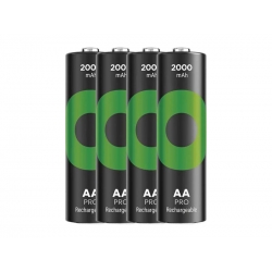 Batérie AA (R6) nabíjacie 1,2V/2000mAh GP Recyko Pro Professional 4ks