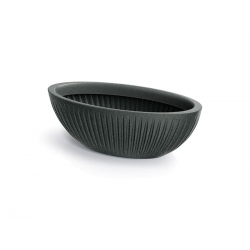Kvetináč LATIA OVAL antracit 58cm