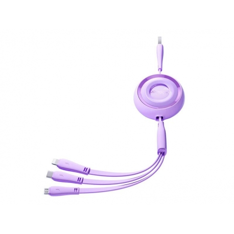 Kábel JOYROOM S-A40 3v1 1m Purple