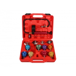 Súprava na testovanie chladiaceho systému SIXTOL MECHANIC COOLING TESTER 14ks