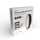 Svietidlo stropné SOLIGHT WO8016 Larios Black 48W