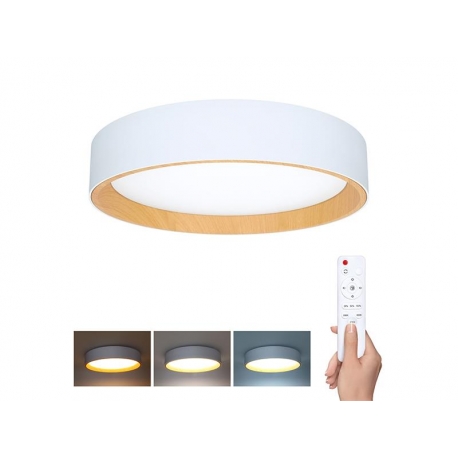 Svietidlo stropné SOLIGHT WO8017 Larios White 48W