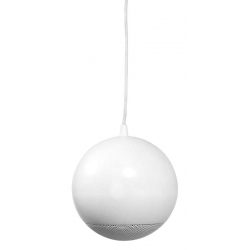 Stropná závesná reprosústava (guľa) * 10/5/2,5W * 100V / 8ohm * 180-18000Hz