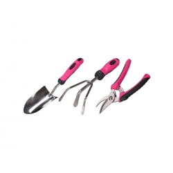 Súprava záhradného náradia SIXTOL GARDEN PINK 3 3ks