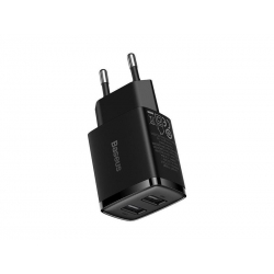 Adaptér USB BASESUS Compact Black 2xUSB