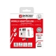 Adaptér cestovný SOLIGHT PA48PD65 univerzálny zo SR pre 220 krajín