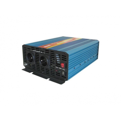 Menič napätia CARSPA P2000 24V/230V 2000W čistá sínusoida