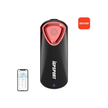 Svietidlo na bicykel zadné iGPSPORT SR30 Bluetooth