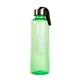 Športová fľaša - plastová, priehľadná - 550 ml - v 3 farbách