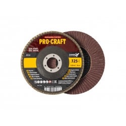 Kotúč lamelový 125mm P60 PROCRAFT FD125