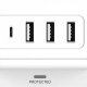 WinningStar – Kockový rozbočovač – 8 zásuviek + 3 x USB + 1 x Type-C – 3 m