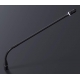 Kondenzátorový mikrofón na husom krku 45cm s LED svetlom