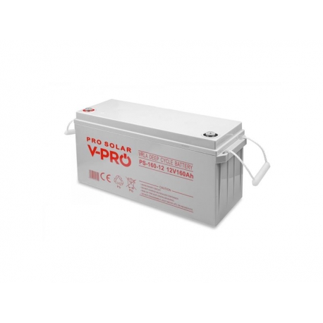 Batéria 12V 160Ah V-PRO SOLAR DEEP CYCLE