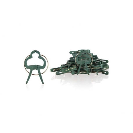 Klipy upínacie na rastliny HAPPY GREEN 4x2,6cm 25ks