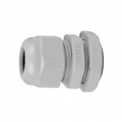 Káblová priechodka PG-13,5 pre kábel 6-12mm biela