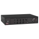 4-zónový zosilňovač pre 100V rozvody Fonestar * 240W * 7 vstupov * USB/MP3/BT/FM