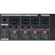 4-zónový zosilňovač pre 100V rozvody Fonestar * 240W * 7 vstupov * USB/MP3/BT/FM