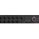 5-zónový zosilňovač pre 100V rozvody Fonestar * 480W * 8 vstupov * USB/MP3/BT/FM