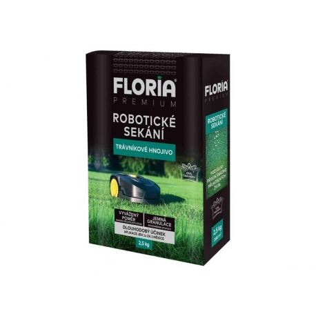 Trávnikové hnojivo FLORIA Premium pre robotické kosenie 2,5kg