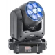 Dynamická pohyblivá hlava s výkonnou 100W bielou LED a 6x 10W RGBW B-EYE LED * DMX