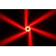Dynamická pohyblivá hlava s výkonnou 100W bielou LED a 6x 10W RGBW B-EYE LED * DMX