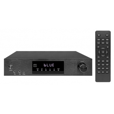 Hifi stereo zosilňovač GLEMM * A/B 4x60W * USB/MP3 prehrávač * Bluetooth * FM tuner