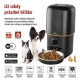 Smart automat na krmivo EMOS Pet Care s kamerou, 4 l, čierny, WiFi Tuya