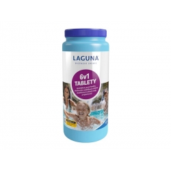 Multifunkčné tablety pre chlórovú dezinfekciu bazénovej vody LAGUNA 6v1 1,4kg