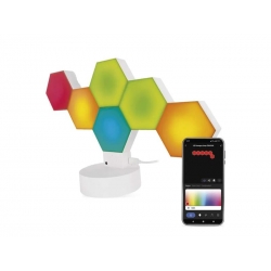 Smart stolná lampa EMOS ZIW426R Hexagon WiFi Tuya