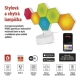 Smart stolná lampa EMOS ZIW426R Hexagon WiFi Tuya