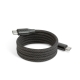 Dátový kábel - Type-C / Type-C - Magnetický - čierny - 1m - 3A - 60W