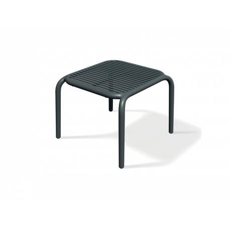 Stôl odkladací BRENE 545x535x415mm - uhoľná