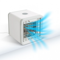 Mini chladiaci ventilátor – 5V USB – s LED ambientným osvetlením