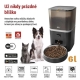 Smart automat na krmivo EMOS Pet Care s kamerou, 6 l, čierny, Wi-Fi Tuya
