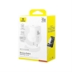 Adaptér USB BASESUS Palm White 30W