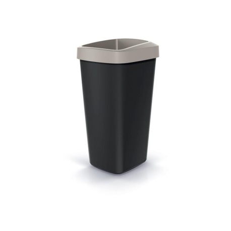 Kôš odpadkový COMPACTA Q DROP svetlo hnedá 25l