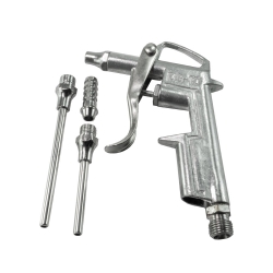 Ofukovacia pištoľ – pneumatická – s vymeniteľnými dýzami – 16/50/80 mm – 1/4"