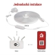 Smart LED pásik 33W RGBIC EMOS ZPW513I Neon 5m WiFi Tuya