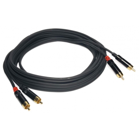 5m prepojovací kábel 2x RCA - 2x RCA