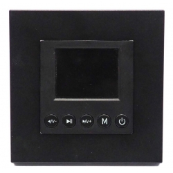 Stenový MP3 prehrávač so zosilňovačom * 2x 20W * microSD/MP3/BT * AUX