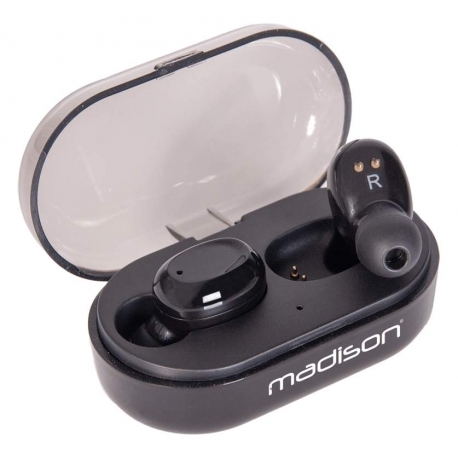 ľahké kvalitné bezdrôtové Bluetooth slúchadlá MADISON * čiernej farby