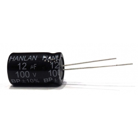 12uF bipolárny kondenzátor * Radial * 100V
