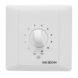 Regulátor hlasitosti pre 100V * 10W * montáž pod omietku i povrch