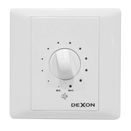 Regulátor hlasitosti pre 100V * 10W * montáž pod omietku i povrch