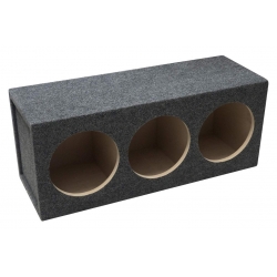 Prázdny drevený box pre 3x 10" subwoofer