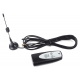 Mono zosilňovač BSA s rádiovým diaľkovým ovládaním a streamerom WR2 MKII * 2x MIC, 2x AUX * 50W * 100V / 8 Ohm